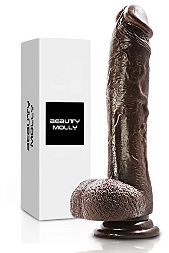 Beauty Molly Superior 8 Inch Realistic Dildo with Suction Cup Anal Sex Toys, 11.8 Ounce - 