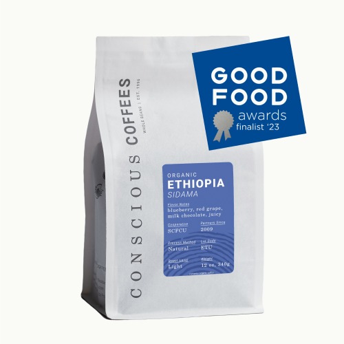 Conscious Coffees: Ethiopia | Sidama Region, Natural Process | 12oz