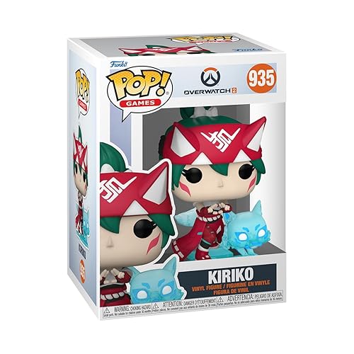 Funko Pop! Games: OverWatch2- Kiriko - Kuriko - Overwatch 2 - Vinyl-Sammelfigur - Geschenkidee - Offizielle Handelswaren - Spielzeug Für Kinder und Erwachsene - Video Games Fans