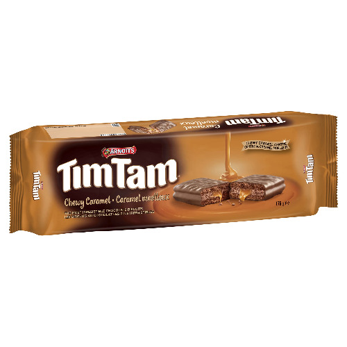 Arnott's Tim Tam Chewy Caramel Cookies 175g - 