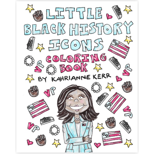 Little Black History Icons Coloring Book