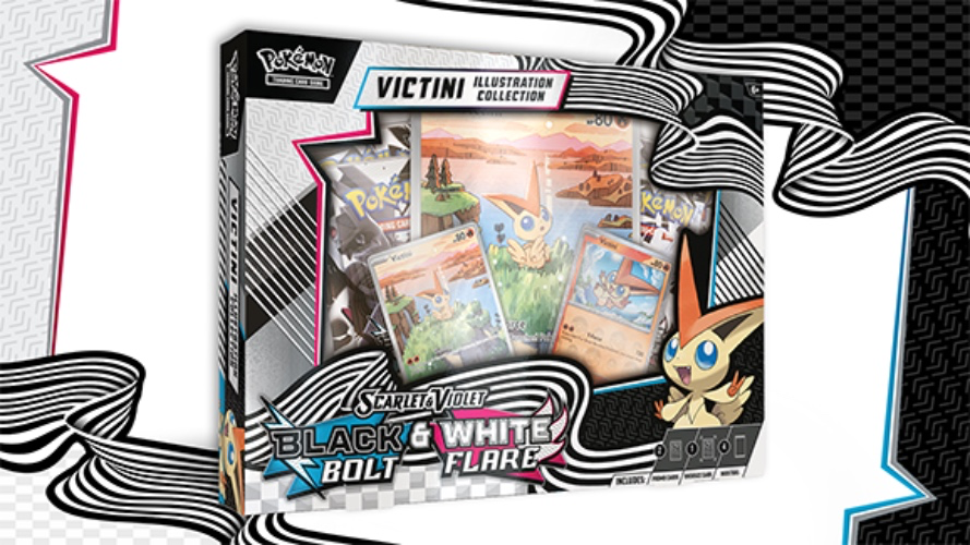 Black Bolt & White Flare: Unova Victini Illustration Collection