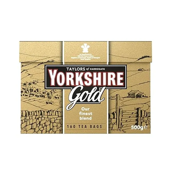 Taylors of Harrogate Yorkshire Gold, 160 Count (Pack of 1) - Yorkshire Gold - 160 Count (Pack of 1)