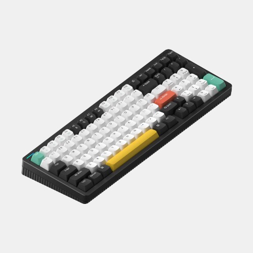 Halo96 Wireless Mechanical Keyboard - White / Baby Kangaroo / Two Tone Wrist Rest (White)