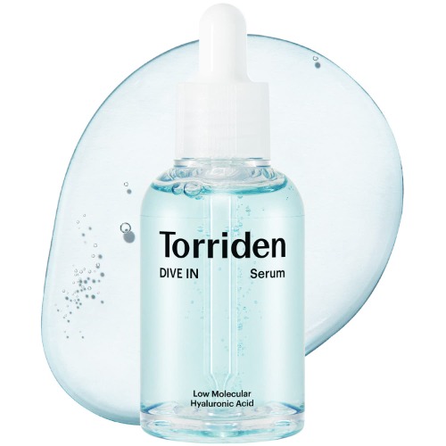 TORRIDEN DIVE-IN Low-Molecular Hyaluronic Acid Serum, Face Serum for Sensitive, Dry, Dehydrated, Oily Skin Fragrance-free, Alcohol-free, No Colorants Vegan, Clean, Cruelty-Free, Korean Skin Care