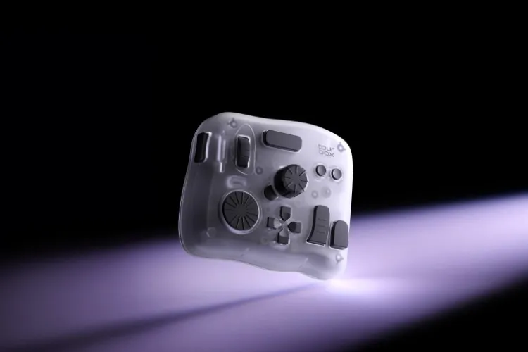 TourBox Elite Plus - All-New Model compatible with iPadOS