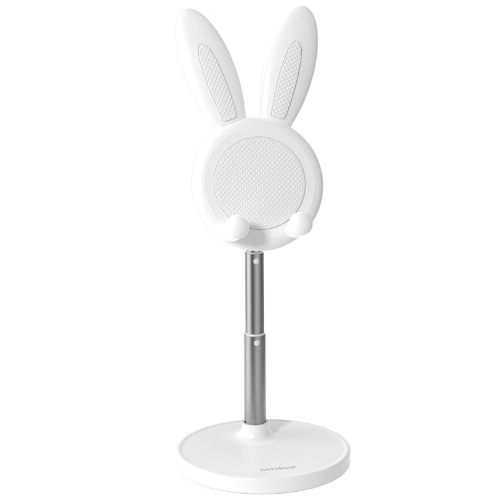 Bunny Phone/Tablet Stand: Hands-Free Cuteness - White