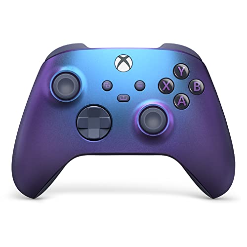 Microsoft Xbox Wireless Controller Stellar Shift - Wireless & Bluetooth Connectivity - New Hybrid D-Pad - New Share Button - Featuring Textured Grip - Easily Pair & Switch Between Devices - Stellar Shift - Wireless Controllers