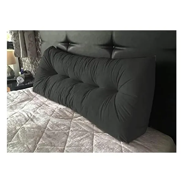 
                            Luxury Faux Suede Triangular Wedge Cushion Created to Support Your Neck and Back in Bed or on the Sofa, Comes In a Variety of Colours, 100% British made.
                        
