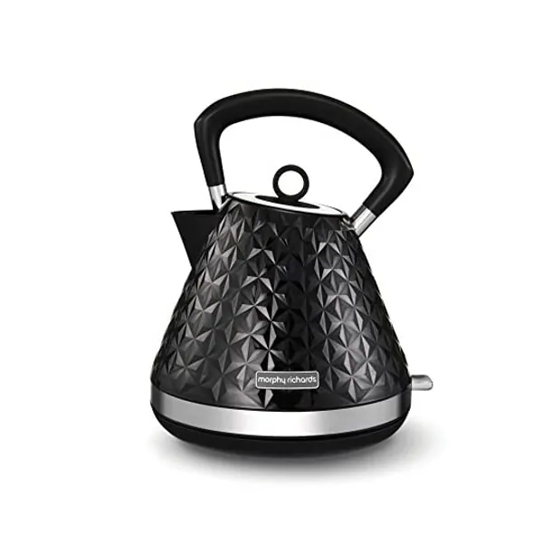 
                            Morphy Richards Vector Pyramid Kettle 108131 Traditional Kettle Black
                        