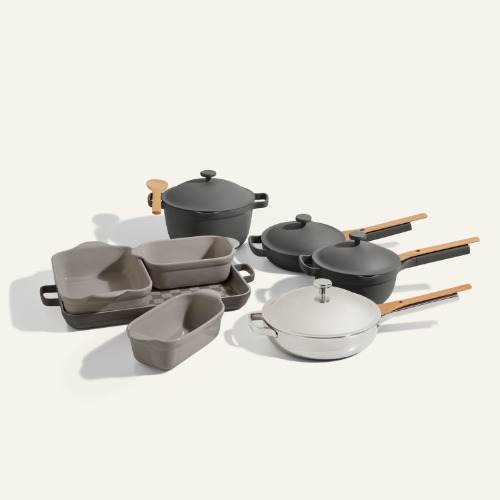 Ultimate Cookware Set Pro | Chrome/Char