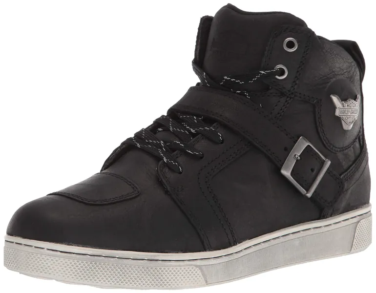 Harley-Davidson Men's Bateman 4" Metal W/Strap Motorcycle Boot