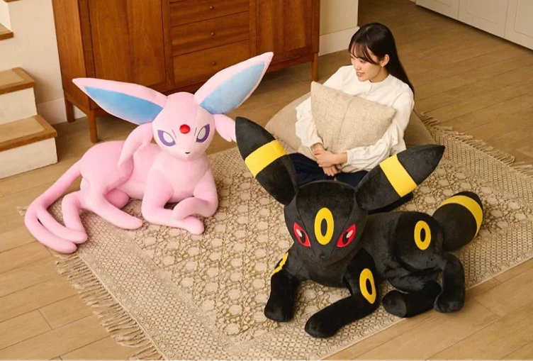 Life size Pokemon plushies 