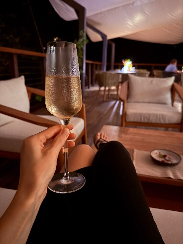 Champagne and Dessert 