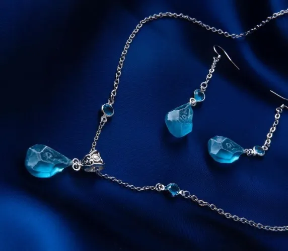 Arcane Jayce Victor Rune Gemstone League of Legends - HIGH QUALITY handmade Necklace