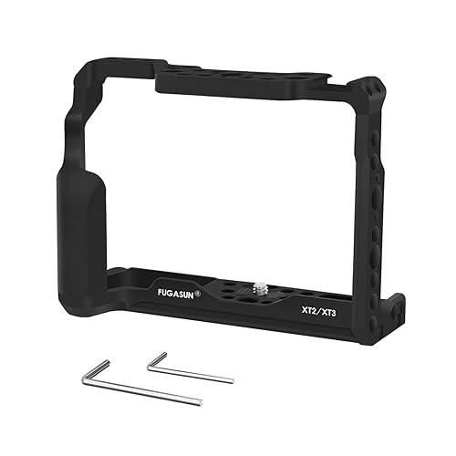 XT2 Camera Cage XT3 Camera Cage, Premium Closed Security XT2 XT3 Camera Cage for Fuji X-T2 X-T3 Camera - US-XT3 Cage