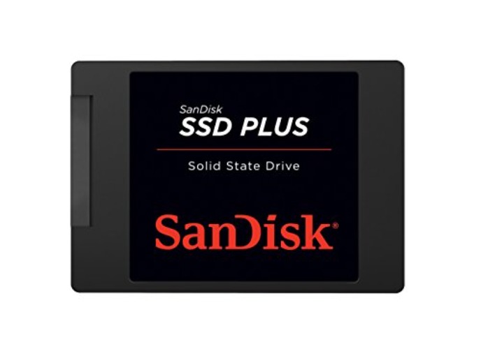 SanDisk SSD PLUS 480 GB SATA III 2.5-Inch Internal Solid State Drive, SDSSDA-480G-G26 , Black - 480 GB - SSD