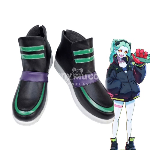 Anime Cyberpunk: Edgerunners Cosplay Rebecca Cosplay Shoes - 39