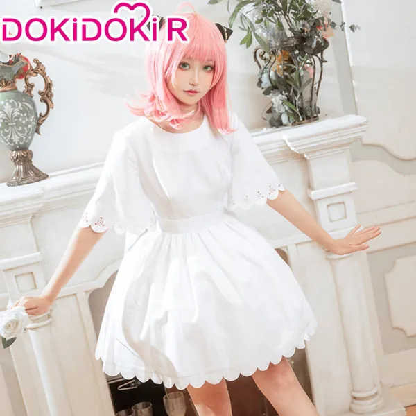 【Size S-2XL 】DokiDoki-R Manga Anime Spy x Family Cosplay Yor Forger/Anya Forger/Loid Forger Costume Full Dress | Anya Forger / S-PRESALE