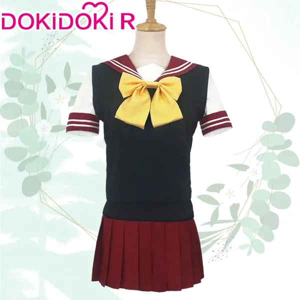 【Size S-XXL】DokiDoki-R Anime My Dress Up Darling Cosplay Inui Sajuna/Inui Shinju Cosplay Costume Uniform | Inui Sajuna / S