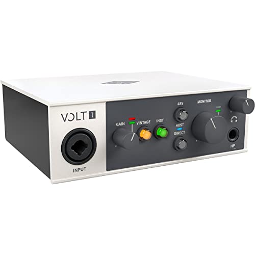 Universal Audio Volt 1 USB Audio Interface - 1-in/2-out - Audio Interface