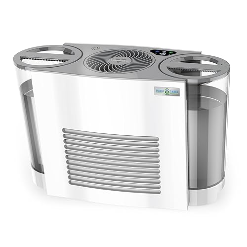 Vornado EVDC500 Energy Smart Evaporative Humidifier with Automatic Shut-off, 2 Gallon Capacity, LED Display - EVDC500 - 2 gallon - Humidifier