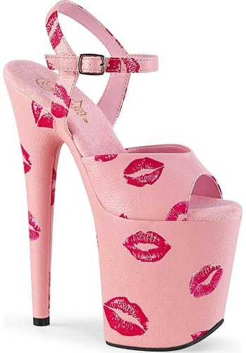 FLAMINGO-809KISSES [Pink] | PLATFORM HEELS [PREORDER] - US 08 [WOMENS]