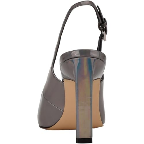 Calvin Klein Women's Attract Pump - 5 - Pewter 060