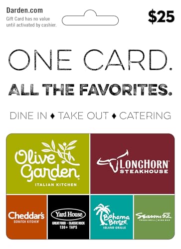 Darden Restaurants Gift Card - 25 - Standard