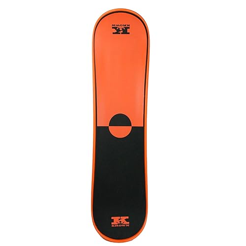 Krown Snowskate 9" x 35" Halftone Orange - 9" x 35" - Orange Halftone
