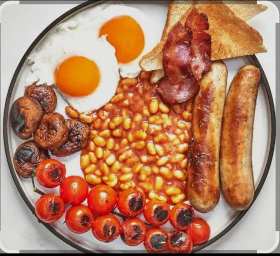 Full English for your king 