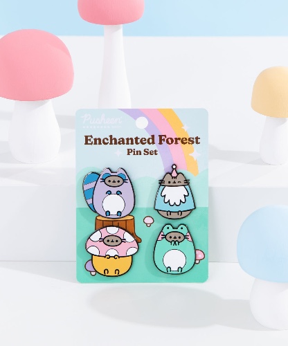 Pusheen Enchanted Forest Pin Set | Default Title