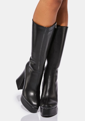 Infatuation Platform Boots | US 9