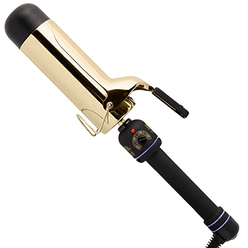 HOT TOOLS Pro Artist 24K Gold Jumbo Curling Iron | Long Lasting, Defined Curls (2 in) - 2 inches - Curling Iron