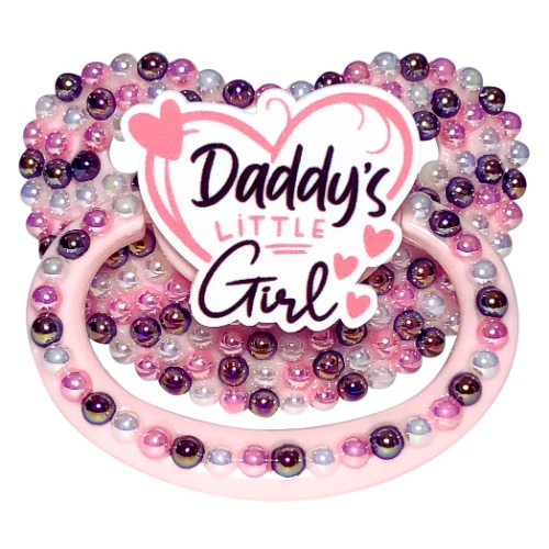 Pacifier daddy's little girl