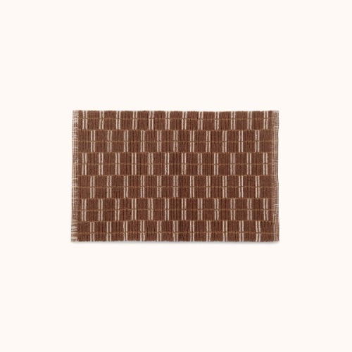 Lupe - Bath Mat Brown / Natural