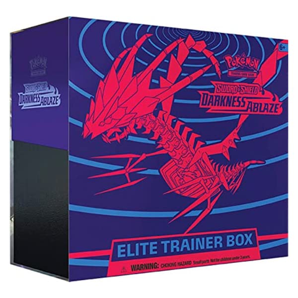 Pokémon POK80731 TCG: Sword and Shield 3 Darkness Ablaze Elite Trainer Box - Darkness Ablaze