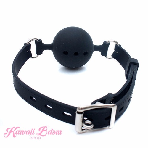 Silicone Ball Gags | Small / Black