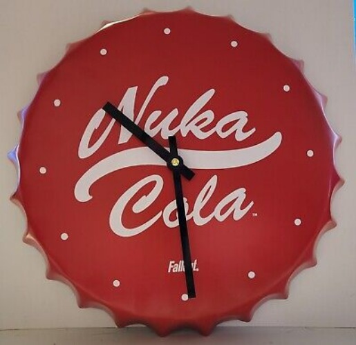 Think Geek Nuka Cola Clock Fallout Pre-Owned  | eBay