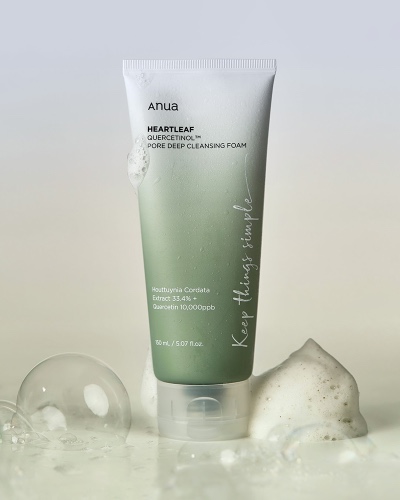Anua Heartleaf Quercetinol Pore Deep Cleansing Foam | Default Title