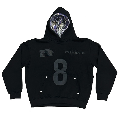 Collection 001 Hoodie Black | M