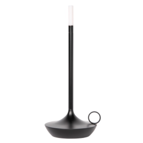 Wick Portable Rechargeable Lamp-Black | Default Title