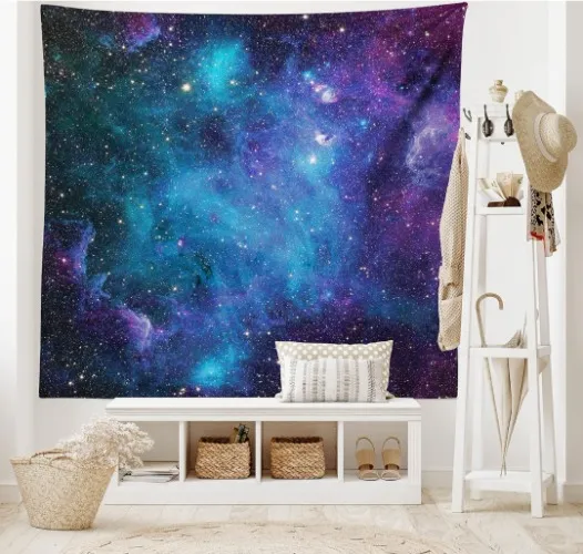 Backdrop galaxy