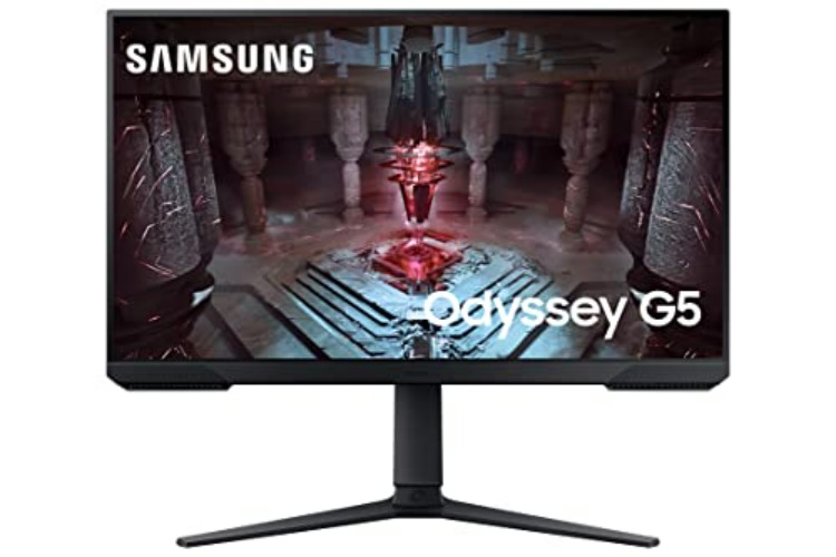 Samsung Odyssey 32 inch LS32CG510EUXXU Monitor | 165Hz | 2560x1440, 1440p | HDR10 | 2xHDMI, Displayport - 32 Inch - Flat - 165Hz
