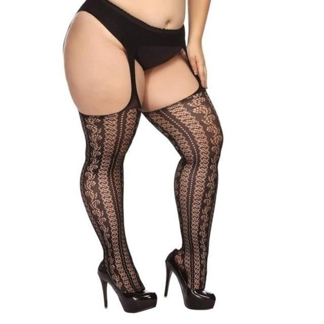 Plus Size Pantyhose - Style 3