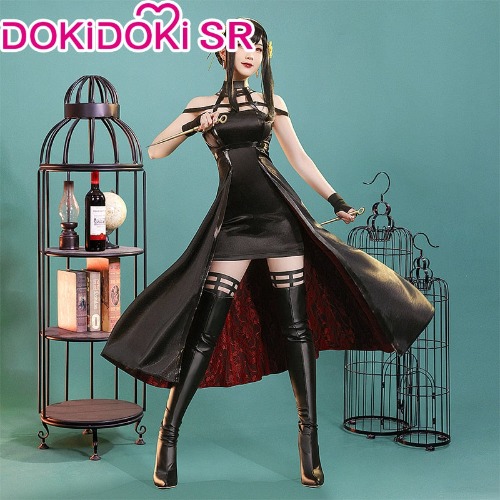 DokiDoki-SR Anime SPY×FAMILY Cosplay Yor Forger Cosplay Halloween Costume spyxfamily | Costume / M