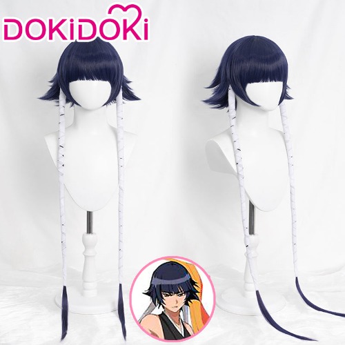 DokiDoki Anime Bleach Cosplay Soi Fon Cosplay Wig Long Purple Hair | Soi Fon-PRESALE