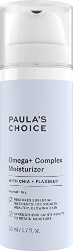 Paula's Choice OMEGA+ COMPLEX Nachtcreme - Feuchtigkeitscreme Gesicht für Empfindliche Haut - Pflegt und Regeneriert - mit Chia und Leinsamen - Normale bis Trockene Haut - 50 ml