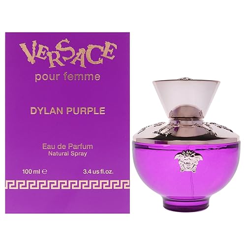Versace Dylan Purple for Women - 3.4 oz EDP Spray - 3.4 Fl Oz (Pack of 1)