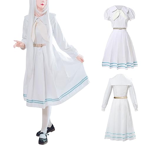 YLEAFUN Beastars Legoshi Cosplay Costume Uniform Haru Cosplay Dress Sailor Suit Halloween Outfits for Men Women - Medium - Haru (Short Sleeve)
